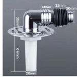 စက်ရုံမှ ပံ့ပိုးပေးသော Stainless Steel Square Shower Washing Machine Floor Drain