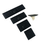 Bán chạy nhất màu đen và đánh bóng phổ biến 201 Bồn cầu inox chống mùi thoát nước sàn có nắp tre lõi thoát nước bằng nhựa