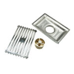 201 Stainless Steel Light Bamboo Pattern Mahitsizoro 10*15cm efitra fandroana varahina andriamby fofona porofo fototra gorodona tatatra