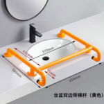 KJ-8802 Pedestal Sink Armrest – la versátil barandilla de baño de acero inoxidable y ABS