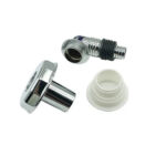 Xunjia/xinzhijia – Electroplate Plastic Elbow Single Leakage Set for Washing Machine Hose Tube Connector