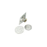 Square Light 4 Inch 2 Mm 3 Mm Thick Garage Floor Drain Cover with Brass Magnetic Self Seal Core