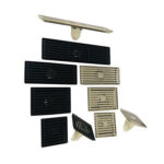 Bán chạy nhất màu đen và đánh bóng phổ biến 201 Bồn cầu inox chống mùi thoát nước sàn có nắp tre lõi thoát nước bằng nhựa