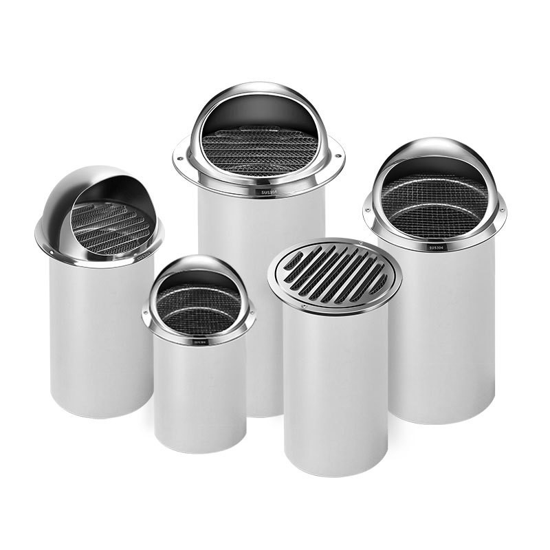 Xunjia/xinzhijia – Alta qualità 201 Copertura per bocchette dell'aria in acciaio inox con zanzariera