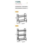 Tấn Gia/xinzhijia – R2 Kéo Dài Nhà Bếp Bảo Quản Khay Kim Loại Thoát Nước Món Ăn Giá Phơi Thép Không Gỉ Xả Giá