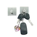 Xunjia/xinzhijia – Factory Supply 304 Stainless Steel Brushed Self-Adhesive Kitchen And Bathroom Single Towel Coat Hook