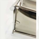 Xunjia/xinzhijia – တပ်ဆင်ရန်လွယ်ကူသည်။ 3 အလွှာ 30 စင်တီမီတာ 201 သံမဏိမီးဖိုချောင် ဒေါင်လိုက် အမွှေးအကြိုင် မီးဖိုချောင် သိုလှောင်ခန်း