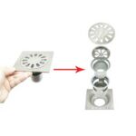 سنجیا/زنجیا – 2023 New Kitchen Bathroom Bathroom Floor Drain Hardware Stainless Steel Sewer Floor Drain