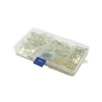 Шұңжя/синжия – Metal Brass Plated Finger Protect Heavy Duty Picture Frame Hooks Kit for Hanging 220 Set