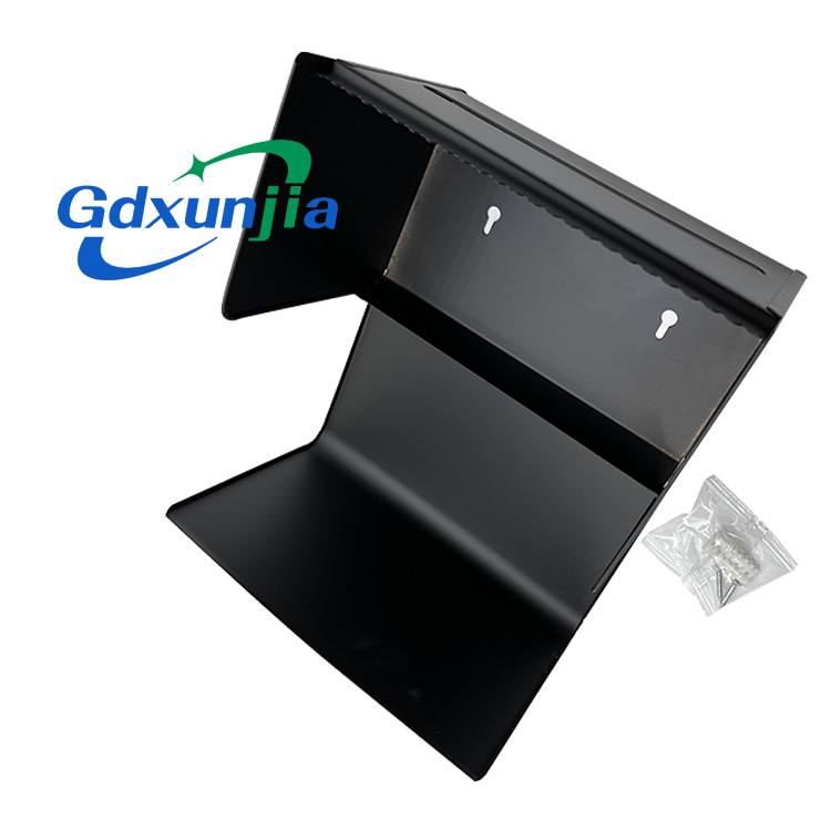 Black stainless steel paper box matte black K25 stainless steel creative paper box