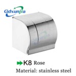 Stainless steel paper box K8/K12 paper box toilet tissue box