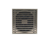 Gun gray thickened odorproof stainless steel floor drain