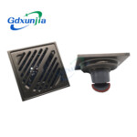 Gun gray thickened odorproof stainless steel floor drain
